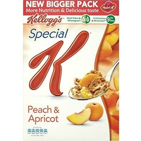 تصویر کورن فلکس Kellogg’s Special K مدل Peach & Apricot 