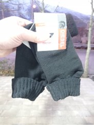 تصویر جوراب زمستانی زنانه لب برگردان 