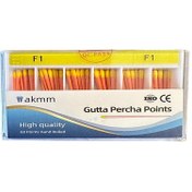 تصویر گوتا پرکا آکام Gutta Percha Points F1 – AKMM 