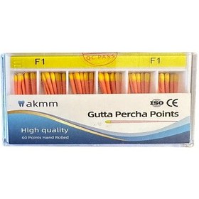 تصویر گوتا پرکا آکام Gutta Percha Points F1 – AKMM 