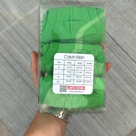 تصویر شورت مردانه کالوین کلین شورت مردانه اسلیپ پک سه عددی