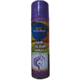 تصویر اسپری رنگ مو میس بون مدل LC (150میل) Miss Bone lilac hair color spray-150ml