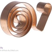 تصویر فنر حلزونی قیچی عمودبر Perpendicular scissor coil spring