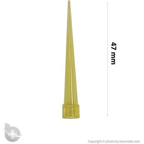 تصویر سر سمپلر زرد مدل KML Yellow Pipette tip model KML