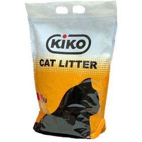 تصویر خاک گربه کیکو kiko مدل دانه شکسته ، وزن ۱۰ کیلوگرم 