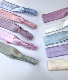 تصویر هدبند ساتن ساده 