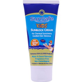 تصویر کرم ضدآفتاب کودکان سان سیف SPF30 