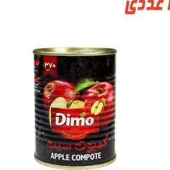 تصویر کمپوت سیب قوطی 350 گرم دیمو 
