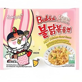 تصویر نودل کره ای سامیانگ بولداک samyang buldak - مرغ تند لیمویی هابانیرو Samyang Buldak korean noodles