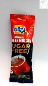 تصویر کافی میکس 1*3 فندق بدون شکر nitel 