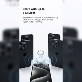 تصویر تگ ضد سرقت مک دودو مدل AT-7201 - سفید 