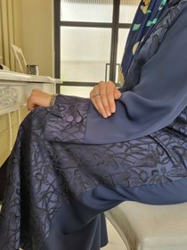 تصویر مانتو اماراتی گندم 