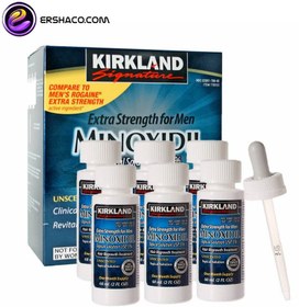 تصویر درمان رشد مجدد مو با ماینوکسیدیل برند kirkland signature Minoxidil Hair Regrowth Treatment