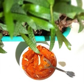 تصویر مربای هویج و پوست پرتقال یک کیلو 