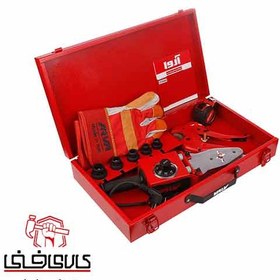 تصویر دستگاه جوش لوله سبز آروا مدل 2 Arva 2200 Polymer Pipe Welder With Accessories