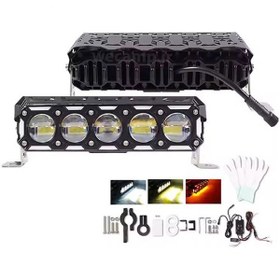 تصویر پرژکتور ۵ لنز خطی مدل JRY20 با کیت سیم کشی و کلید فابریک 