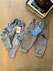 تصویر شلوار جین کارگو وارداتی اورجینال 