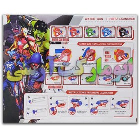 تصویر دستکش تار پرتابی اسپایدرمن 