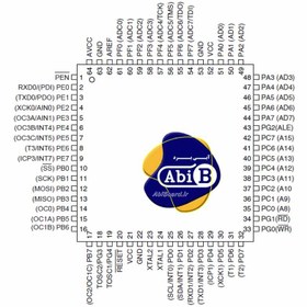 تصویر آی سی میکروکنترلر Atmega64A 