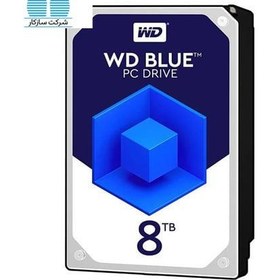 تصویر هارد اینترنال وسترن دیجیتال مدل Blue WD80EZRZ ظرفیت 8 ترابایت Western Digital Blue WD80EZRZ 8TB Internal Hard