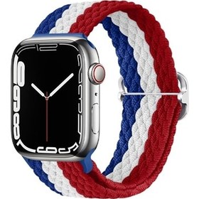 تصویر بند اپل واچ جیتک مدل G-Tech Braided Stretchy Solo Loop Band for Apple Watch 44/45/49mm 