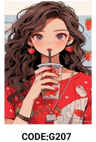 تصویر فرشینه طرح نوجوان CODE:G207 