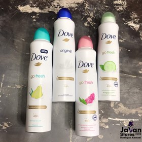 تصویر اسپری ضد تعریق زنانه داو مدل Go Fresh حجم 250 میل Dove Go Fresh Womans Anti Sweat Spray 250 ml