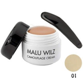 تصویر کرم کاموفلاژ فون مالوویز Malu Wilz Camouflage Cream 01 (4043993458010) 