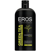 تصویر شامپو بدون سولفات چای سبز مناسب موهای چرب 500 میلی ایروس Eros 