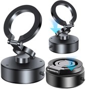 تصویر هلدر وکیوم موبایل مدل D1 Vaccum Suction Phone Holder model D1