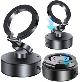 تصویر هلدر وکیوم موبایل مدل D1 Vaccum Suction Phone Holder model D1