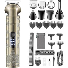 تصویر ست ماشین اصلاح 8 کاره وی جی ار V-110 VGR V-110 Shaver set