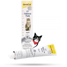 تصویر خمیر تقویت مجاری ادراری گربه جیم کت – GimCat UT Balance Paste for Cats 