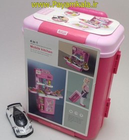 تصویر اسباب بازی دخترانه آشپزخانه چمدانی 