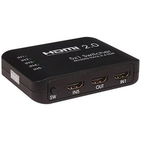 تصویر سوئیچ 5 پورت HDMI کی نت پلاس مدل KP-S725 