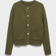 تصویر MANGO ژاکت بافتنی - MANGO Örgü ceket --