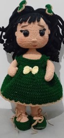 تصویر عروسک بافتنی فریبا 