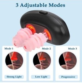 تصویر دستگاه مراقبت پوست درمان با نور قرمز بینی YAUMANY™ تسکین دهنده سینوس 610 650 نانومتر OEM 