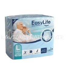 تصویر پوشک بزرگسال ایزی لایف سایز بزرگ بسته ۱۰ عددی 