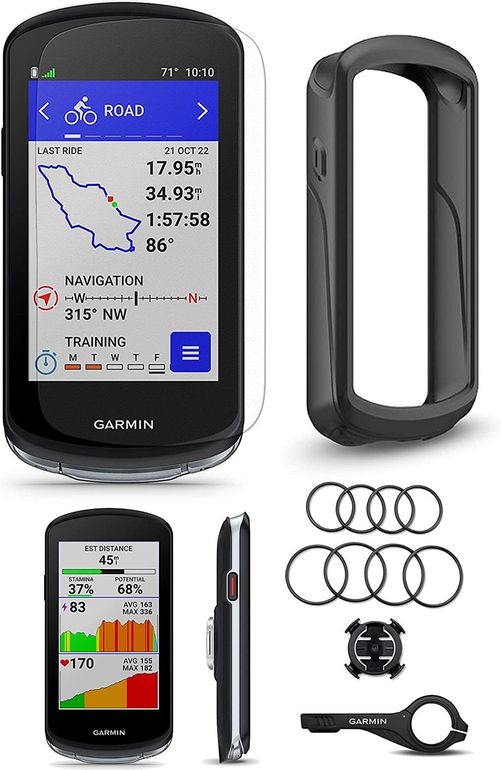 Garmin Edge 1030 w HRM Cadence PlayBetter