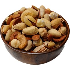 تصویر آجیل ۴ مغز با پوست شور 