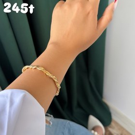 تصویر بنگل پیچ طرح طلا 