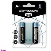 تصویر باتری قلمی ناس مدل Smart Alkaline بسته 2 عددی 