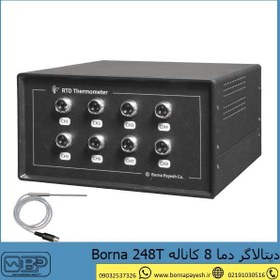 تصویر دیتالاگر دما 8 کاناله Borna 248T 