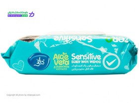 تصویر دستمال مرطوب درب دار دافی مدل SENSETIVE بسته 70عددی Dafi Sensitive Wet Wipes 70pcs