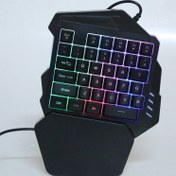 تصویر کیبورد گیمینگ Keyboard Gaming One- RGB 