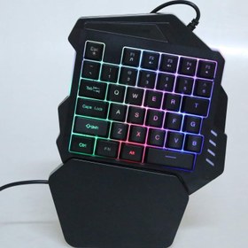 تصویر کیبورد گیمینگ Keyboard Gaming One- RGB 