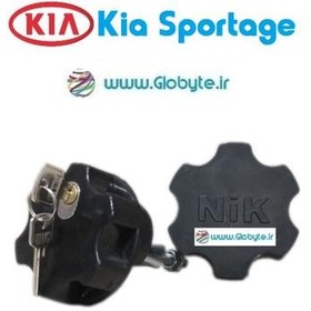 تصویر قفل زاپاس بند ضدسرقت لاستیک کیا اسپورتیج Kia Sportage 