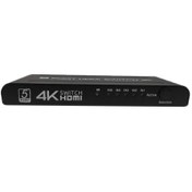 تصویر سوئیچ 5 پورت HDMI مدل 4K501 کیفیت 4K HDMI Splitter 5 Port