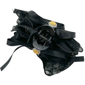 تصویر کلیپس پارچه ای پاپیون 